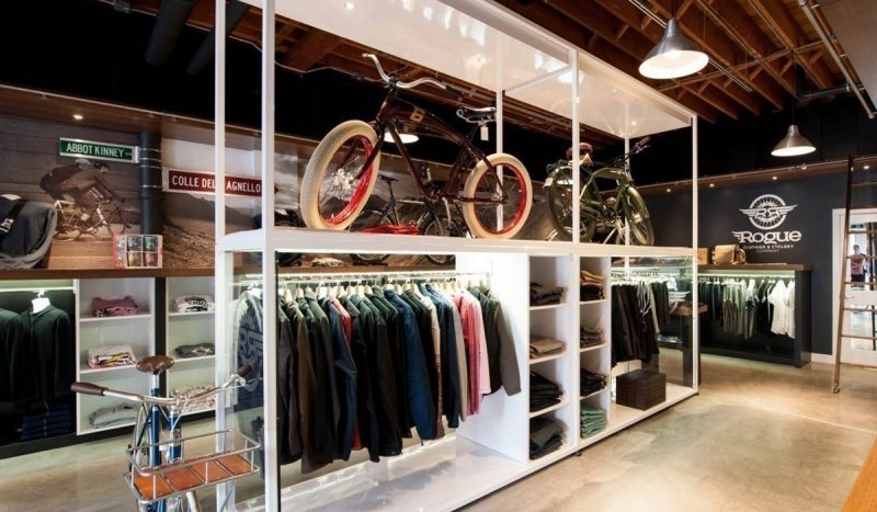 Rogue Clothier and Cyclery Store Buildout